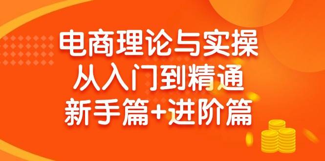 电商理论与实操从入门到精通 新手篇+进阶篇-知库云创